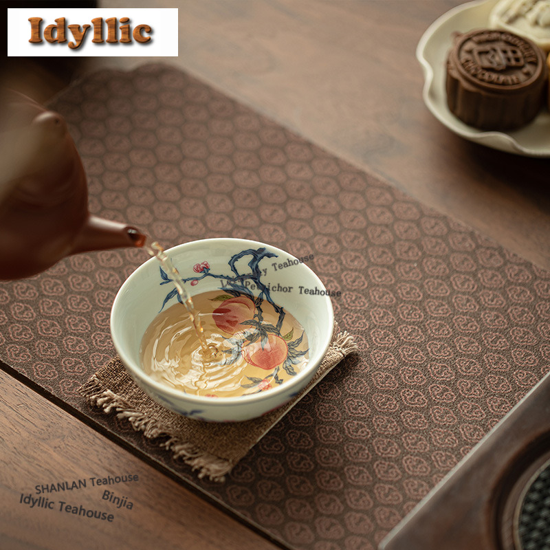 100ml Celadon Longevity Peach  - Celadon Ceramic Cup review and price