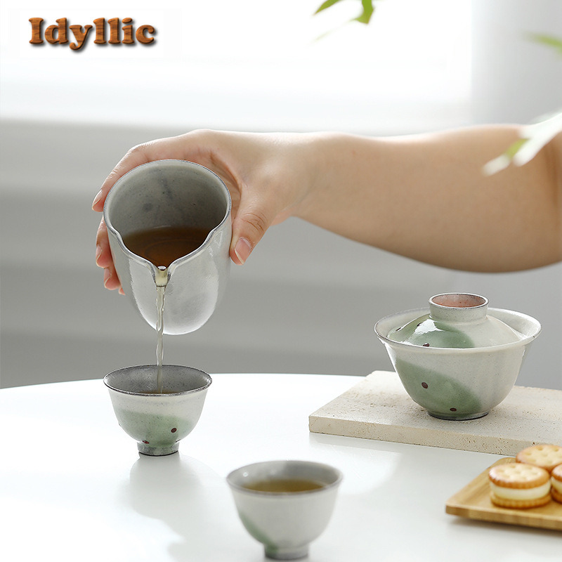 Wabi Sabi Style Power Yin Coar - Korean Tea Set review and price