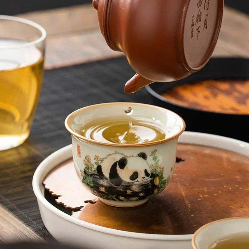 1 Pc Chinese Tradition Ru Kiln - Korean Tea Set review and price