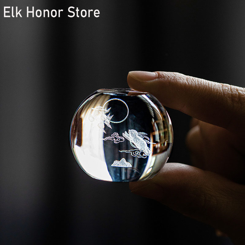 Moon Rabbit Crystal Lid Holder - Korean Tea Set review and price