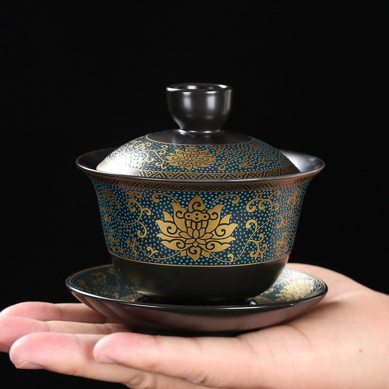 Chinese Teaset Classical Gaiwa - Korean Tea Set review and price
