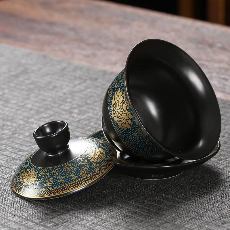 Chinese Teaset Classical Gaiwa - Korean Tea Set review and price