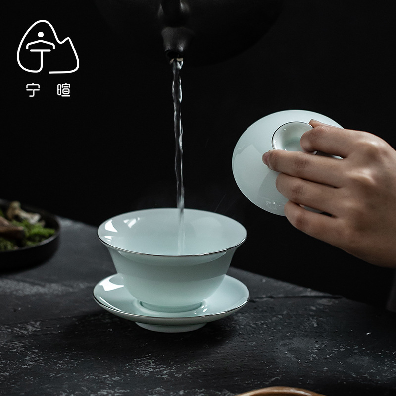 Yingqing Celadon Three-Talent  - Celadon Ceramic Cup review and price
