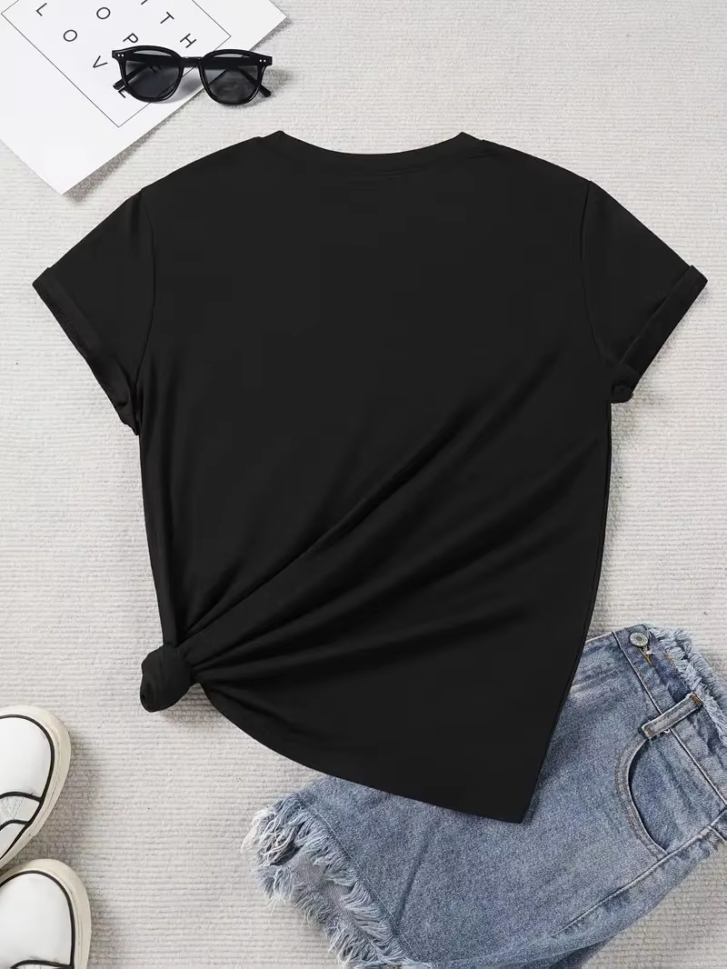 Women's T-shirt with A Illustr - Korean Pants Lifestyle review and price