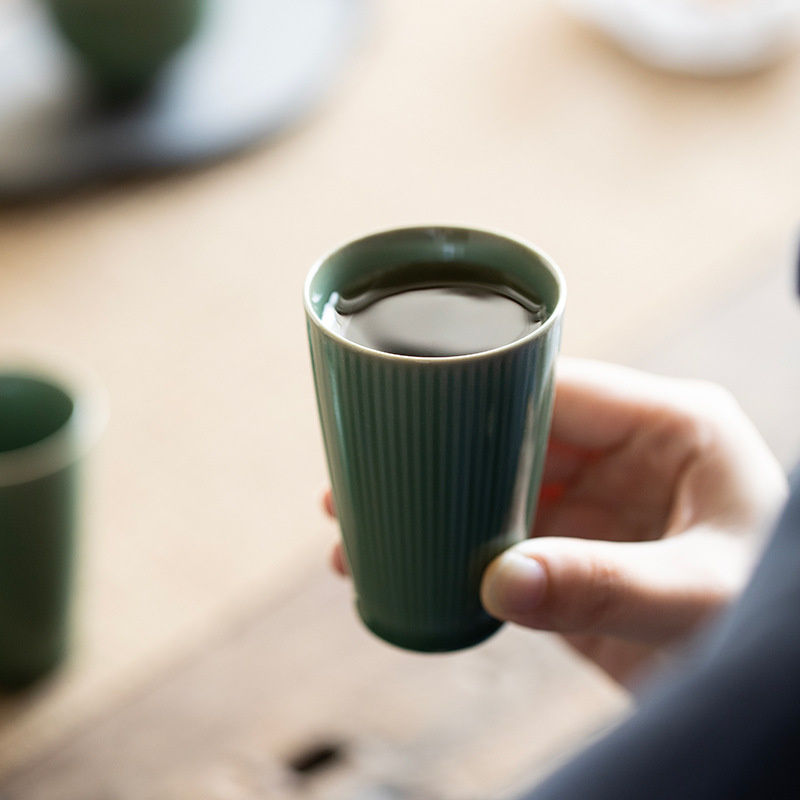 90ML Yue Kiln Celadon Tea Cup  - Celadon Ceramic Cup review and price