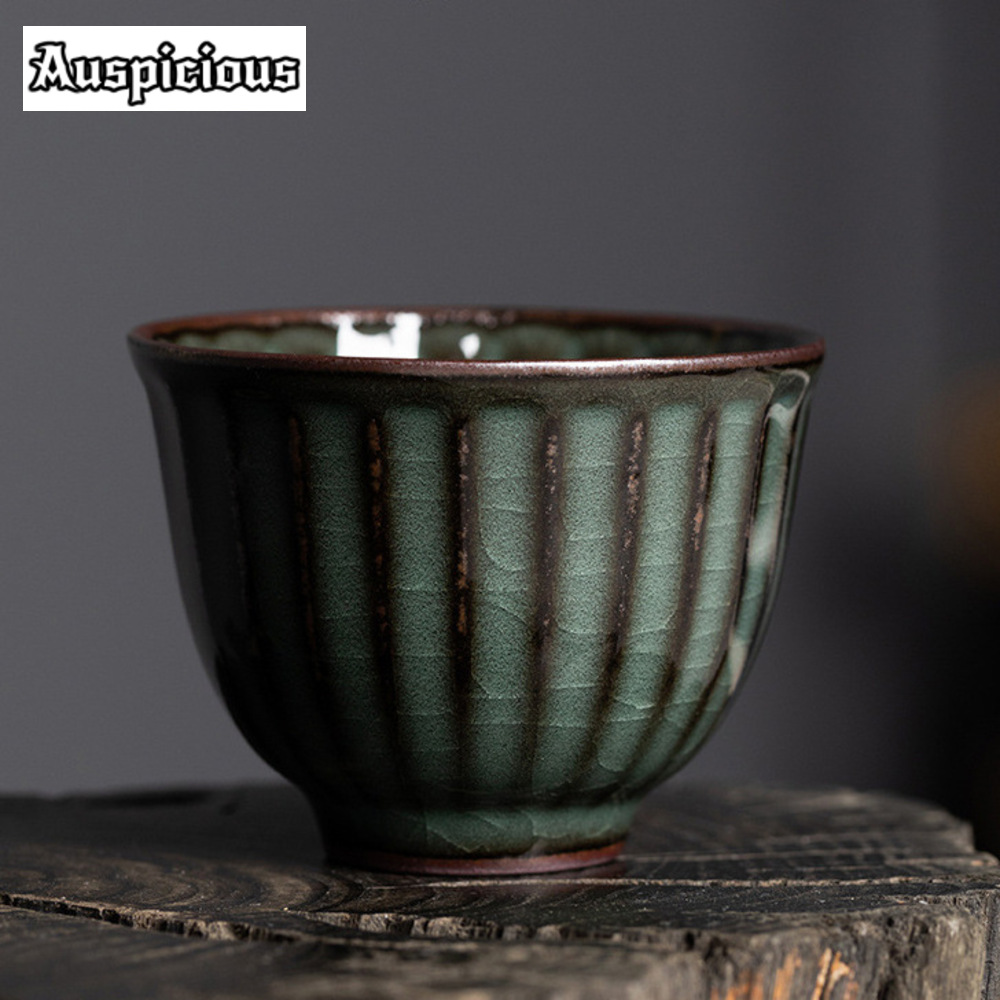 85ml Handmade Ge Kiln Iron Bod - Celadon Ceramic Cup review and price