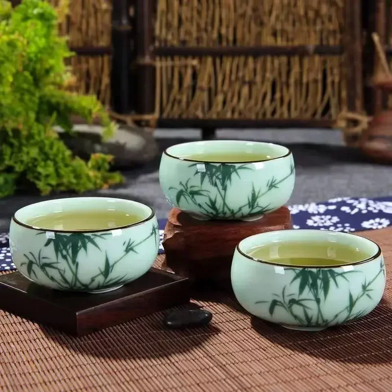 Tea Cup Ceramic  1PC Celadon H - Celadon Ceramic Cup review and price